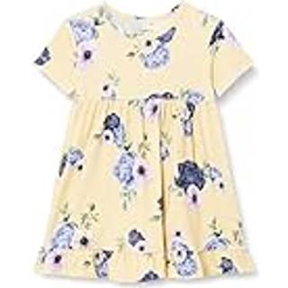 Name It Double Cream Kjole Blomster - Str. 2y 92cm