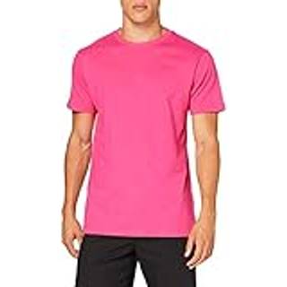 Build Your Brand BY004 T-shirts Hibiskus Pink S