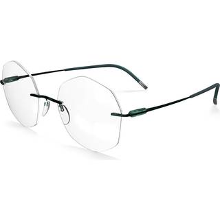 Silhouette 5561/LA 5540 55 Briller Mænd Grøn - Green - 55mm