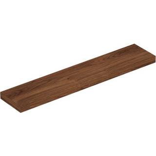Scanbad Luna svævehylde 70x15x3 cm - brun eg