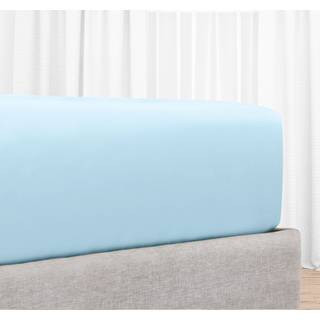 Bl?d monteret king size ark 100% bomuld 400 tr?dantal ingen pop-off elastisk dyb lomme holdbar sateen v?vet senget?j med hoved & fodm?rker (kong