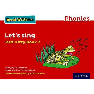Read Write Inc. Phonics: Let's Sing (Red Ditty Book 7) (4, 2023) |