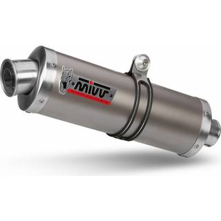 MIVV Oval Lyddæmper Titanium eller kulstof