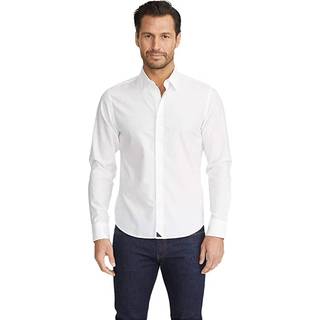 UNTUCKit UNTUCKit White Off 100% Cotton Wrinkle-Free Relaxed Fit Las Cases Shirt