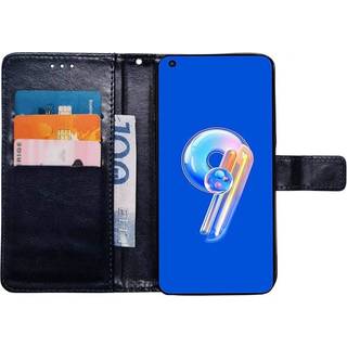 Wallet cover 3-kort Asus Zenfone 9 - Mørkeblå