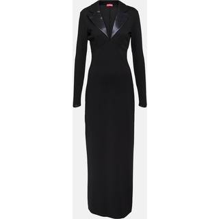 Staud Humboldt knitted maxi dress - black - S