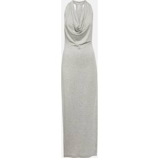 Norma Kamali Neeta jersey maxi dress - grey - XL