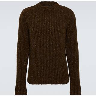 Jil Sander Alpaca wool and silk sweater - brown - EU 50