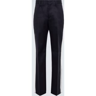 Valentino Side-striped cotton pants - blue - EU 52