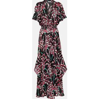 Poupette St Barth Mabelle printed maxi dress - black - XS