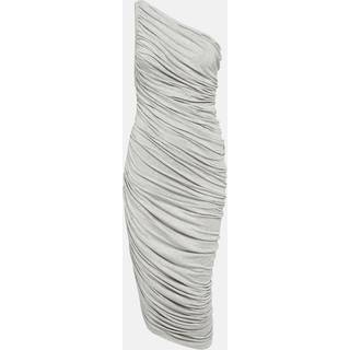 Norma Kamali Diana jersey midi dress - grey - L