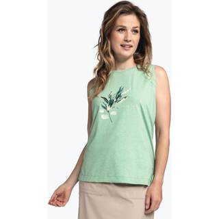 Schöffel Women's Top Lisboa Top Damer størrelse 46 farve grøn/turkis