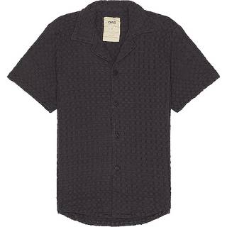 OAS Cuba Waffle Shirt Nearly Black