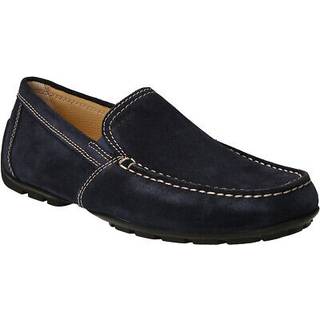 GEOX Herren Mokassins blau Velours