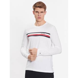 Tommy Hilfiger Herren Longsleeve weiß Slim Fit