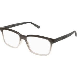 SAINT LAURENT Mand SL 458 008 Optiske stel Acetat Grå Transparent Firkantet