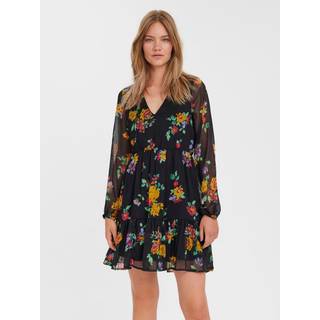 Vero Moda dame kjole VMKAYA - Black Enna - S