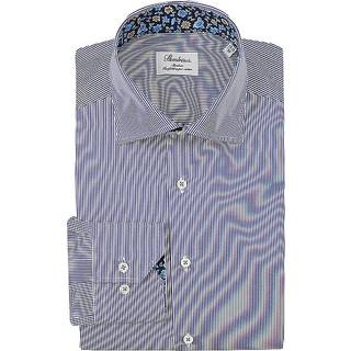 Stenströms Herren Hemd blau gestreift