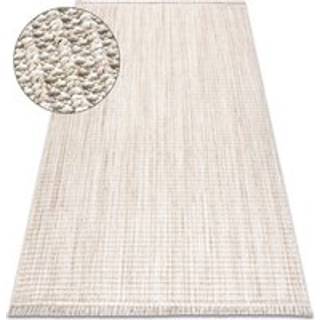 Tæppe NANO FH72A Melange, løkke, fladvævet beige 160x220 cm