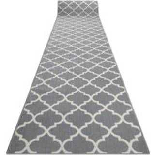 Fortovet BCF MORAD Trelis Marokkansk kløver grå / fløde 60 cm 60x1200 cm