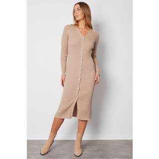Threadbare Cardigan Style strikket Midi Kjole38