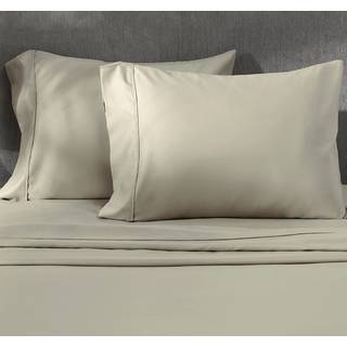 California Design Den King Size Pillowcase Set - 400 tr?dt?lling 100% bomuldssaten Luksuss?t med 2 pudebetr?k d?kker ?ndbar k?le ekstra bl?d pude