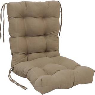 Blazing Needles 18 38"" twill s?de/ryg tuftet stolepude 18"""" x 38"" toffee