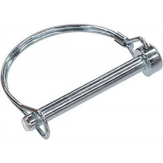 Hillman 58528 (1/4 """" X 2 """") Round Wire Lock Pin Zink 4 stykker