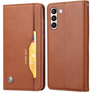 Samsung Galaxy S24 Card Set Series Pung Taske - Brun