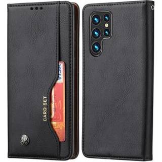 Samsung Galaxy S24 Ultra Card Set Series Pung Taske - Sort