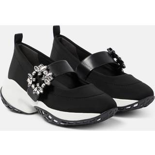 Roger Vivier Viv' Match embellished sneakers - black - EU 38.5