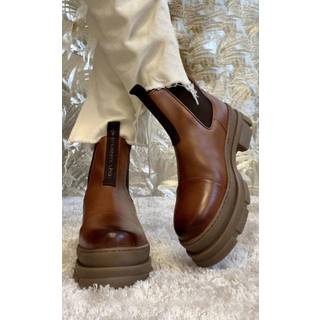 You And Me Low 22 Støvler, Cognac, 42