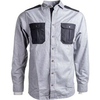 Aclima Men's ReBorn Woolshirt Light Grey Melange, L