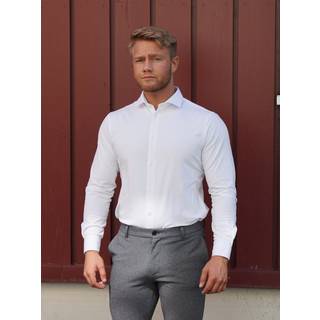 Clean Cut Stretch Skjorte Hvid - XL