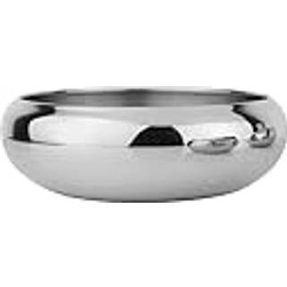 Rustfrit stål skål ASIL, anti slip - Ø 14 X 5,5 cm - ca. 700 ml