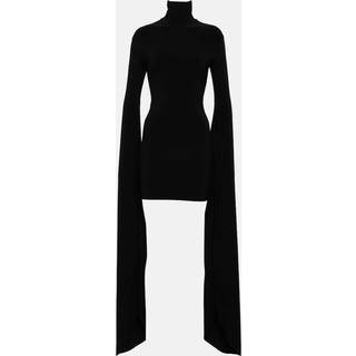 Norma Kamali High-neck jersey minidress - black - XS