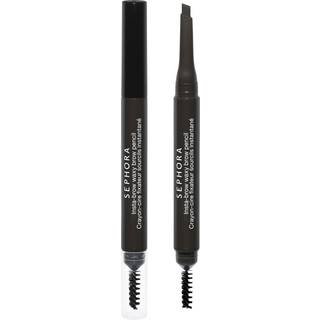 Sephora Collection - Insta-brow Waxy Brow Pencil - Brow Fixing Retractable Pencil - Waxy Brow-22 12 Granite - For Women - Brun