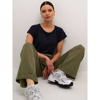 Kaffe Kanaya Wide Pants Bukser 10507661 Grape Leaf (34)
