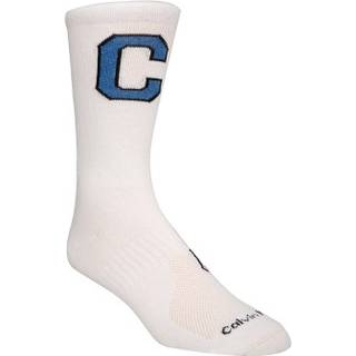 Calvin Klein Omer Jeans Varsity Patch Socks - White - Str 40/46 * Kampagne *