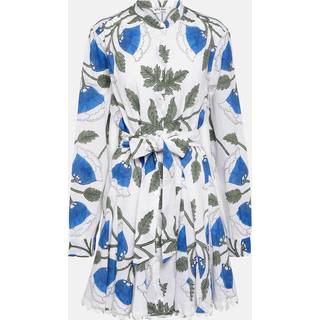 Juliet Dunn Bellflower cotton shirt dress - multicoloured - M