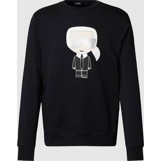 KARL LAGERFELD Herren Sweatshirt blau Logo und Motiv