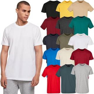 Build Your Brand Basic BYBB010 T-shirts Black 3XL