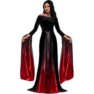Elegante Vampir Königin Damenkostüm L