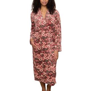 Trofe Flora Robe Velvet Silk Fleece - Mixed - XX-Large