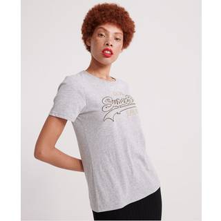 Superdry Vintage Logo T-shirt med kontureret broderi