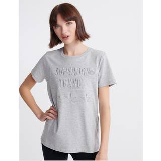 Superdry Tokyo Stars T-shirt med præget logo