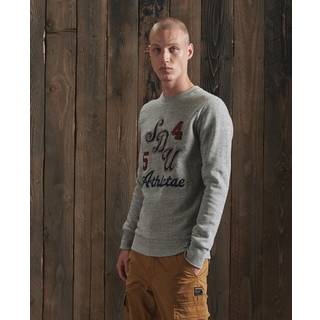 Superdry Vintage sweatshirt med rund hals og applikation