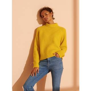 Superdry Super Lux trøje med rund hals og ribkant