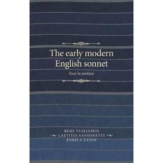The Early Modern English Sonnet