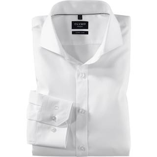OLYMP Herren Hemd weiß Slim Fit